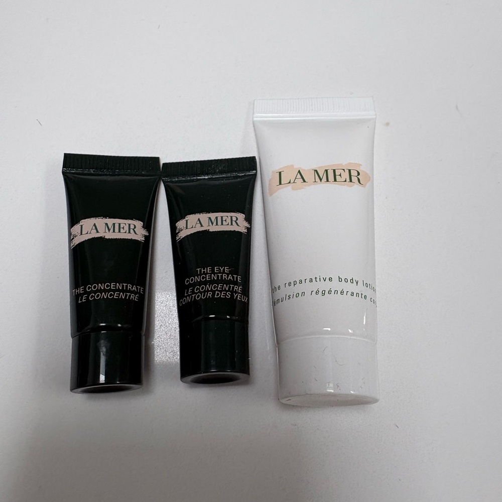 La Mer Deluxe Mini Bundle Eye Concentrate + The Concentrate (3 Pieces) NEW